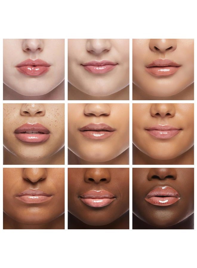 Ruby Kisses بتر بومب جلوس غير لاصق لشفاه بفيتامين E مكياج شفاه طبيعي بلون نود - 7.8 مل (0.26 أونصة سائلة أمريكية) (مثير) - Image 4