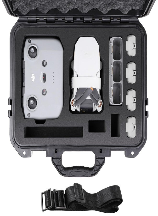 PONYRC Mini 4K Hard Case for DJI Mini 4 Pro, Waterproof Carrying Case for Mavic Mini 4K - Image 1