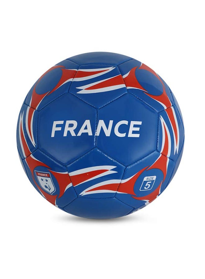 Vector X France Machine  Football  (Blue/Red, Size-3) for Kids | Training | Stitched| Professional Soccer Football | - Image 2