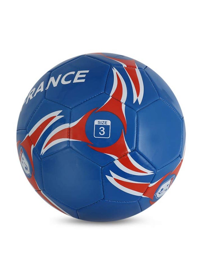 Vector X France Machine  Football  (Blue/Red, Size-3) for Kids | Training | Stitched| Professional Soccer Football | - Image 4