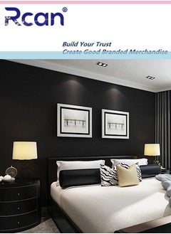Rcan Solid Color Self-Adhesive Wallpaper Film Sticker Peel and Stick Waterproof Wall Sticker Removable Shelf Liner Contact Paper Wall Decoration Vinyl Roll for Wall Kitchen Furniture 23.6*393.7 In  - Image 3