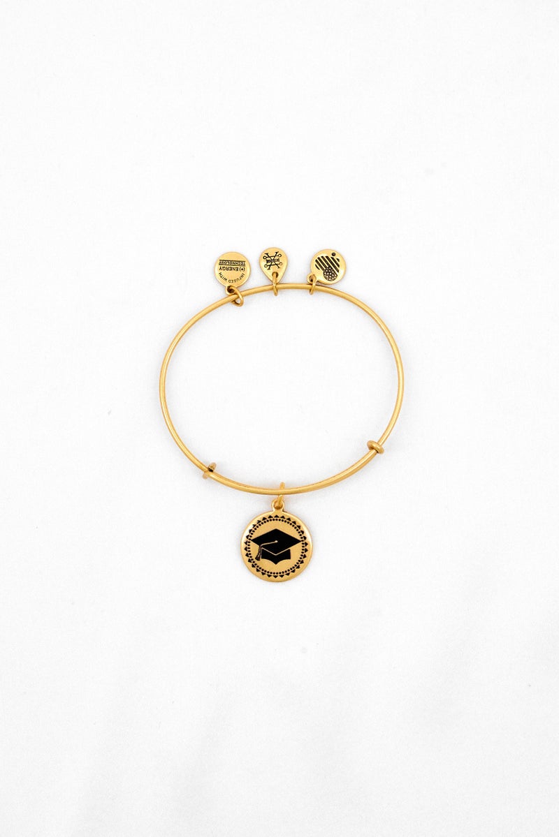 ALEX AND ANI Women Class of 2020 EWB Stainless Steel Bracelet, Rafaelian Gold  - Image 2