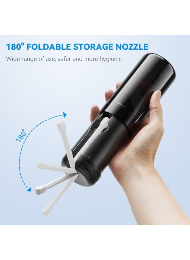 BlueFire Premium Portable Electric Bidet for Travel & Home - 250ML Tank, 2000mAh Rechargeable Battery, 5 Spray Modes & 180° Nozzle, IPX7 Waterproof, Compact Handheld Shattaf for Personal Hygiene, Postpartum & Hemorrhoid Care - Image 5