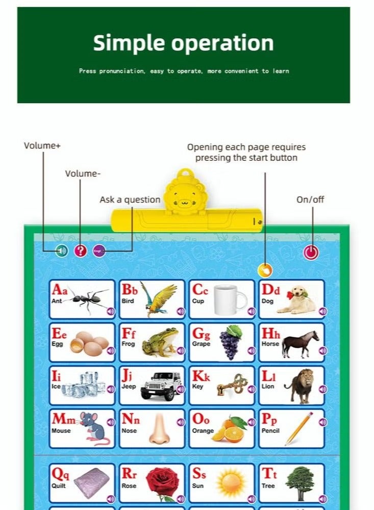 Educational Children's Book in Arabic and English with an Audio System for Early Education - Image 5