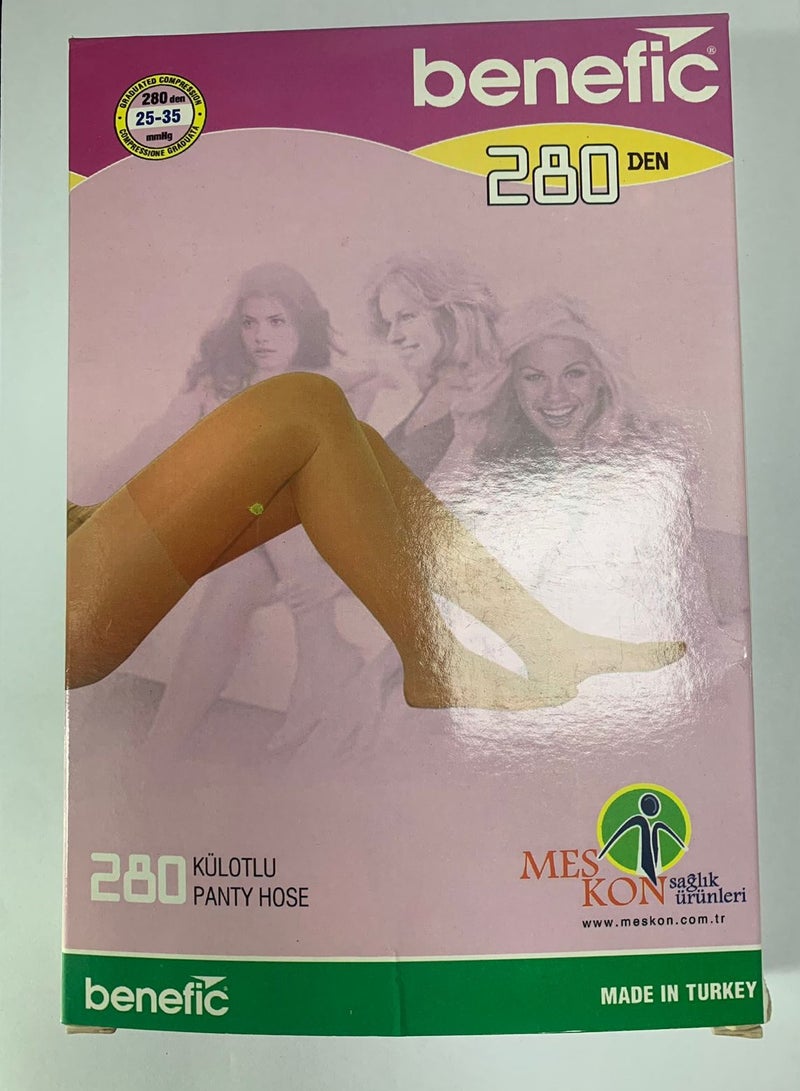 benefic Panty Hose 280DEN 25/35 mmHg