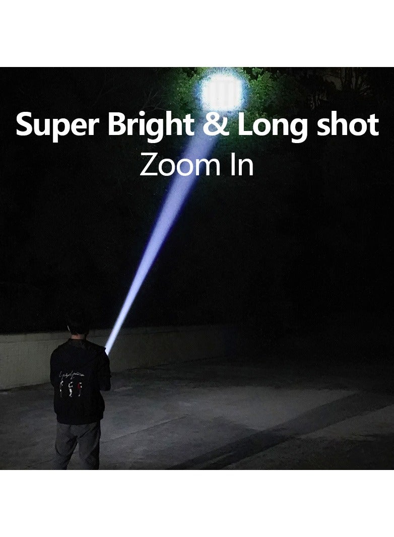 Super Bright Rechargeable Camping Waterproof LED Flashlight - Image 4