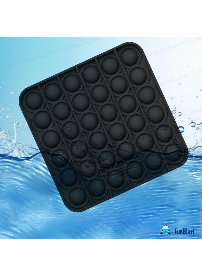 فنبلاست لعبة Pop It من FunBlast، لعبة Pop It للأطفال، لعبة Pop It، ألعاب Pop It للأطفال، لعبة Pop It Fidget، لعبة Pop It كبيرة ومربعة ومستديرة، ألعاب تخفيف التوتر (عبوة من قطعتين) - Image 3