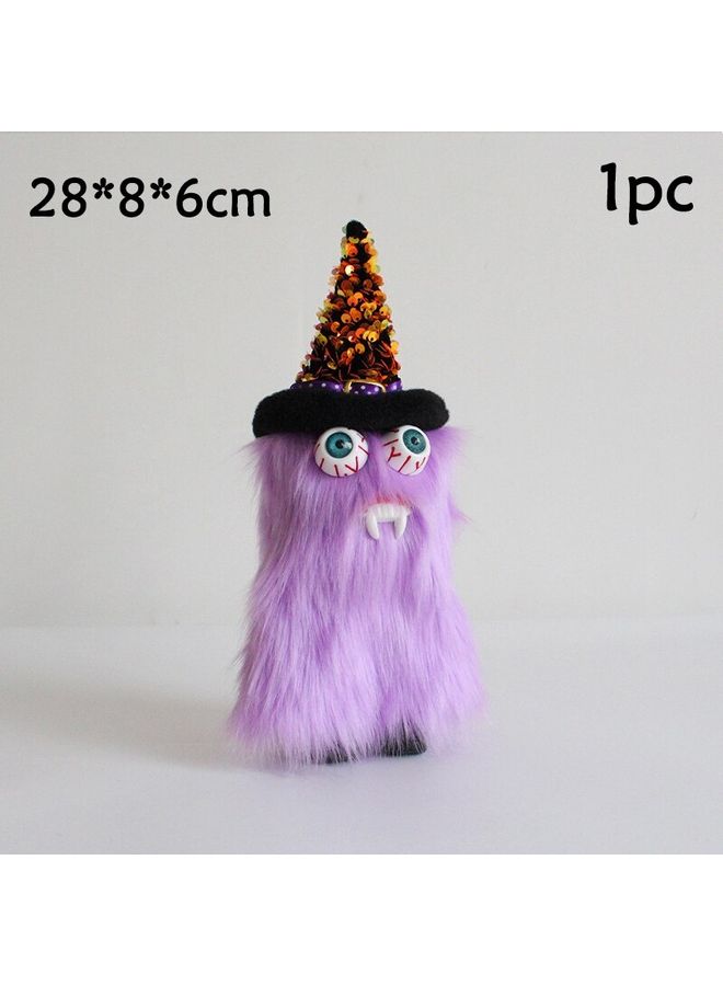 Loquat Faceless Vampire Teeth Doll Ornament Multicolour