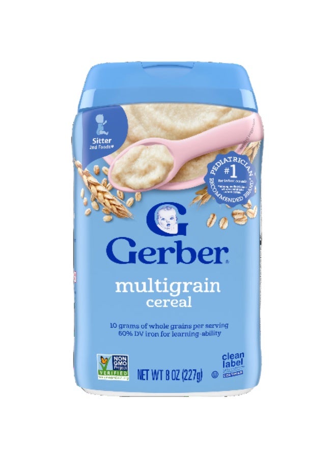 Gerber 2nd Foods Cereal NGM multigrain 8 Oz - Image 1