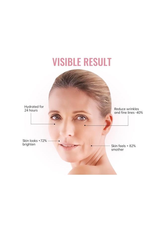 Generic - 4 in 1 Vitamin C Facial Serums with Hyaluronic Acid, Vitamin E, Niacinamide, Brightening Vitamin C Face Serum for Dull Dry Skin, Anti Aging Facial Serum for Dark Spots, Fine Lines & Wrinkles, 1 Fl Oz - Image 1