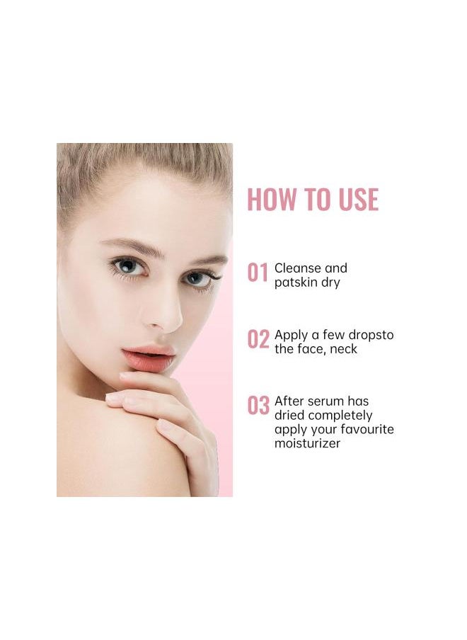 Generic - 4 in 1 Vitamin C Facial Serums with Hyaluronic Acid, Vitamin E, Niacinamide, Brightening Vitamin C Face Serum for Dull Dry Skin, Anti Aging Facial Serum for Dark Spots, Fine Lines & Wrinkles, 1 Fl Oz - Image 1