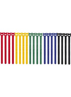 Royal Apex Apex Multi color Hook and Loop Non-Adhesive Magic Cable Tie Velcro Tape Sticky Strips (1)  - Image 1
