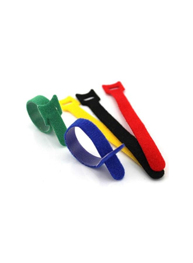 Royal Apex Apex Multi color Hook and Loop Non-Adhesive Magic Cable Tie Velcro Tape Sticky Strips (1) - Image 3