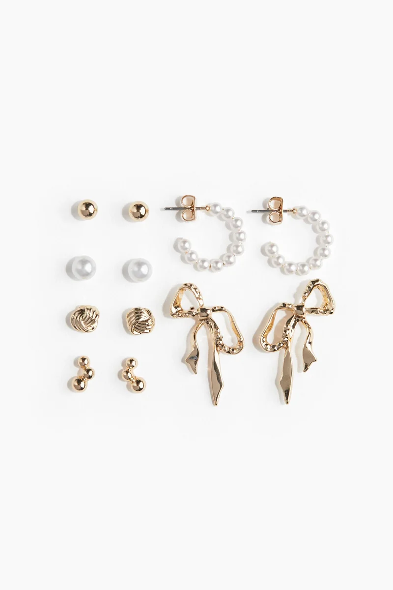 H&M 6 pairs earrings