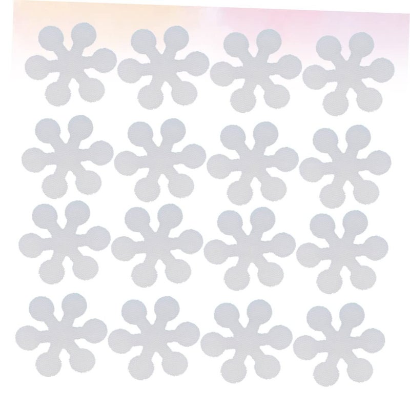 20Pcs White Non Slip Bathroom Treads Adhesive Safety Strips for Bathtub Shower - Image 4