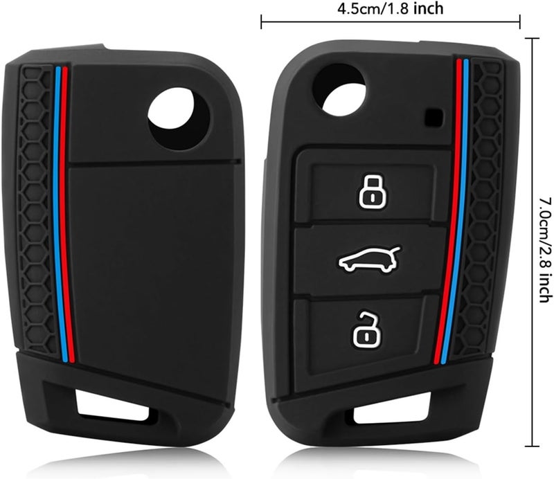 Car Remote Key Case for fit for 7 MK7, MK2, Ateca, Leon FR 2, Ibiza, Octavia A7 - Provide a stylish addition to your keychain - Image 5
