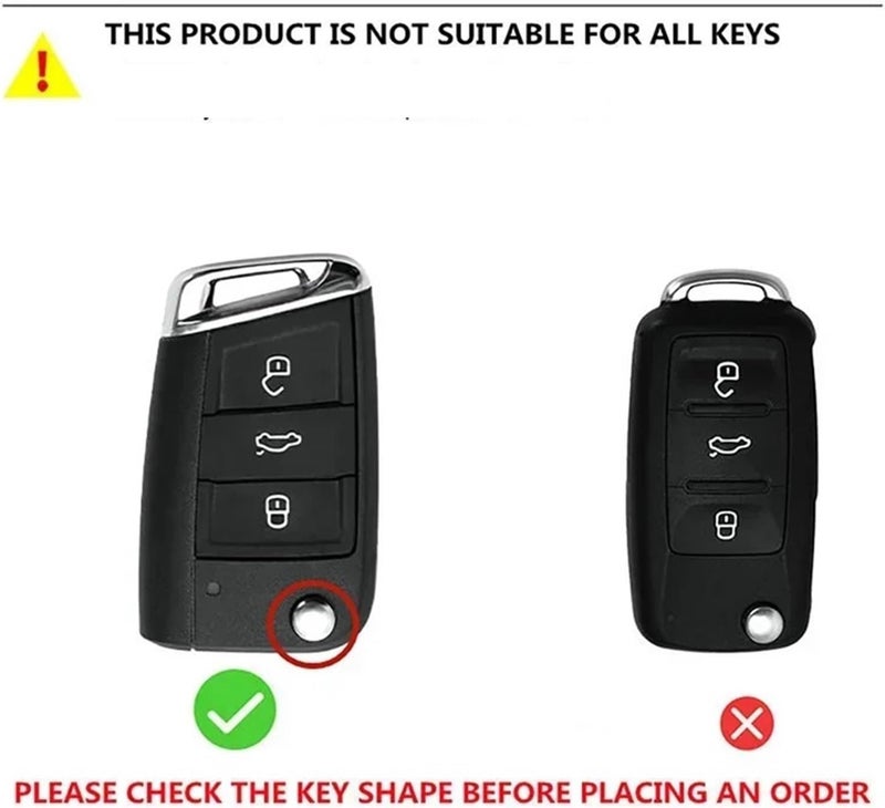 Car Remote Key Case for fit for 7 MK7, MK2, Ateca, Leon FR 2, Ibiza, Octavia A7 - Provide a stylish addition to your keychain - Image 3