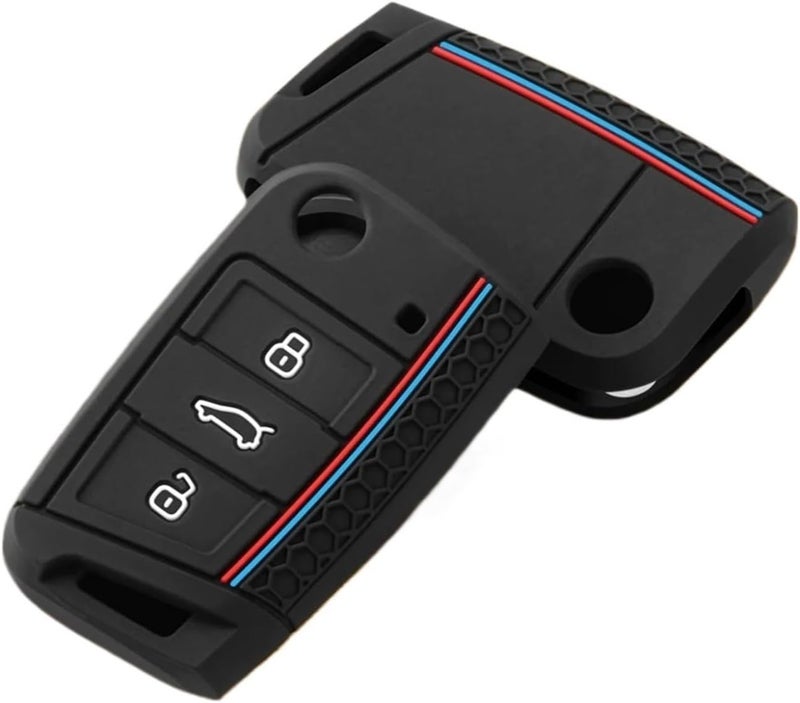 Car Remote Key Case for fit for 7 MK7, MK2, Ateca, Leon FR 2, Ibiza, Octavia A7 - Provide a stylish addition to your keychain - Image 2