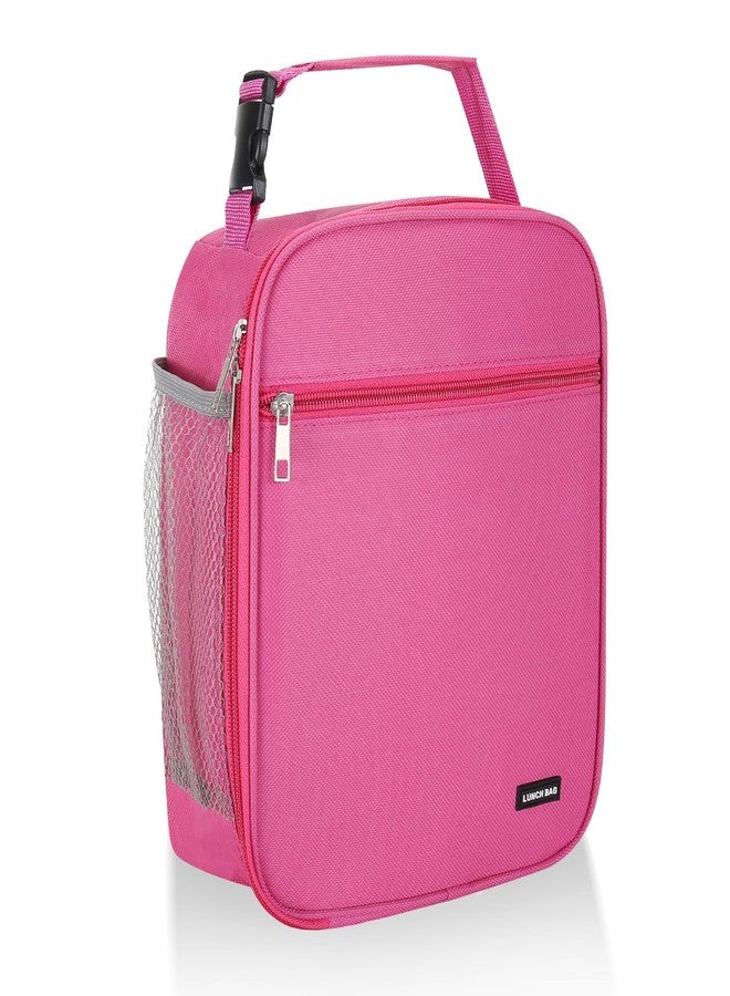 Lovoeo Lunch box Lunch bag for men women Insulated Lunchbox Lunch bags for Work Picnic Travel(Rose red) - Image 1
