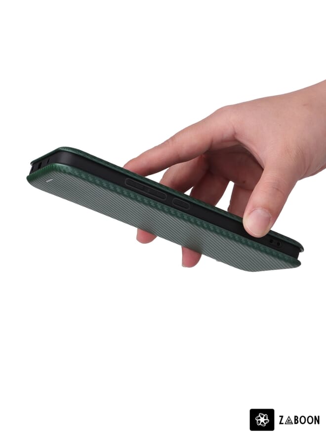 Zaboon Protective Case For OPPO Find X5 Pro Cow Texture Magnetic Horizontal Flip Leather - Image 3