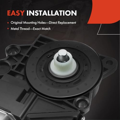 A-Premium Rear Right Power Window Lift Motor Compatible with BMW 3 Series E90 F30 323i 325i 328i 330i 335i 325xi 328xi 330xi 335xi xDrive M3, Passenger Side, Replace# 67626927026 - Image 5