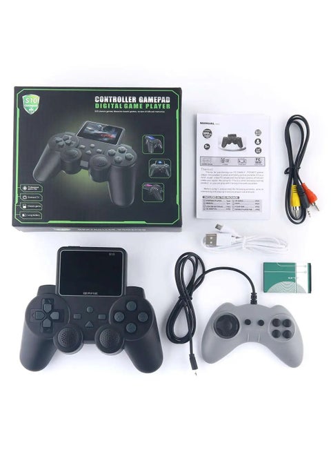 S10 Legacy Gamepad 520 in 1 Handheld Video Games for Kids Includes Action-Adventure Sports and Racing