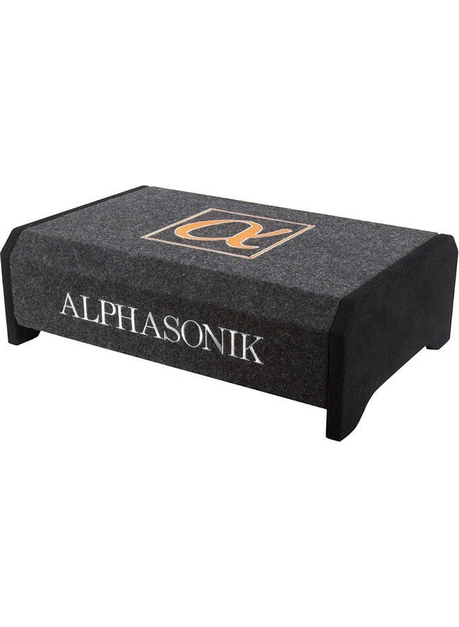 Alphasonik AS12DF 12'' 1500 Watts 4-Ohm Down Fire Shallow Mount Flat Enclosed Under Seat Subwoofer for Tight Spaces in Cars and Trucks, Slim Thin Loaded Air Tight Sealed Bass Enclosure - Image 3
