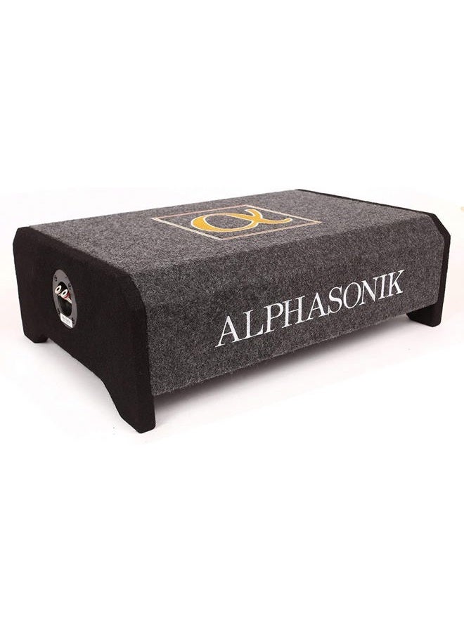 Alphasonik AS12DF 12'' 1500 Watts 4-Ohm Down Fire Shallow Mount Flat Enclosed Under Seat Subwoofer for Tight Spaces in Cars and Trucks, Slim Thin Loaded Air Tight Sealed Bass Enclosure - Image 4