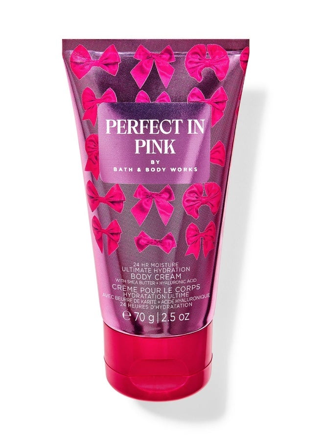 Bath & Body Works Perfect In Pink Travel Size Ultimate Hydration Body Cream 