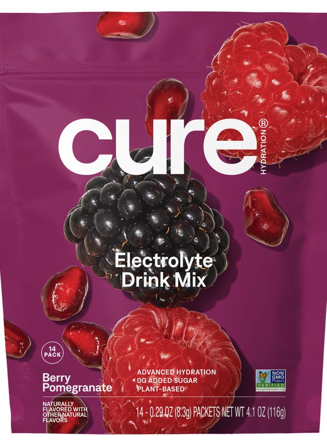 Hydrating Electrolyte Mix Berry Pomegranate 14 Packets 0.29 oz (8.3 g) Each