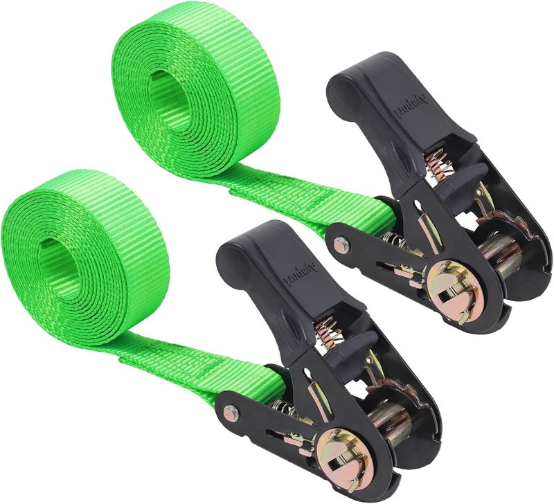 Ayaport Endless Ratchet Strap Ratcheting Tie Down Motorcycle Car Roof Rack Trailer Cargo Straps… - Image 1