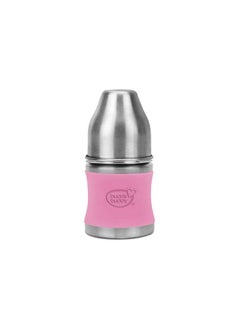 Magnum Plus Stainless Steel 2 In 1 Wide Neck Baby Feeding Bottle With Extra Spout Sipper 125Ml Pink - pzsku/Z43EB262FC8766255B910Z/45/_/1692783099/687d661f-8ef3-49bd-b253-8c5f9c63265d