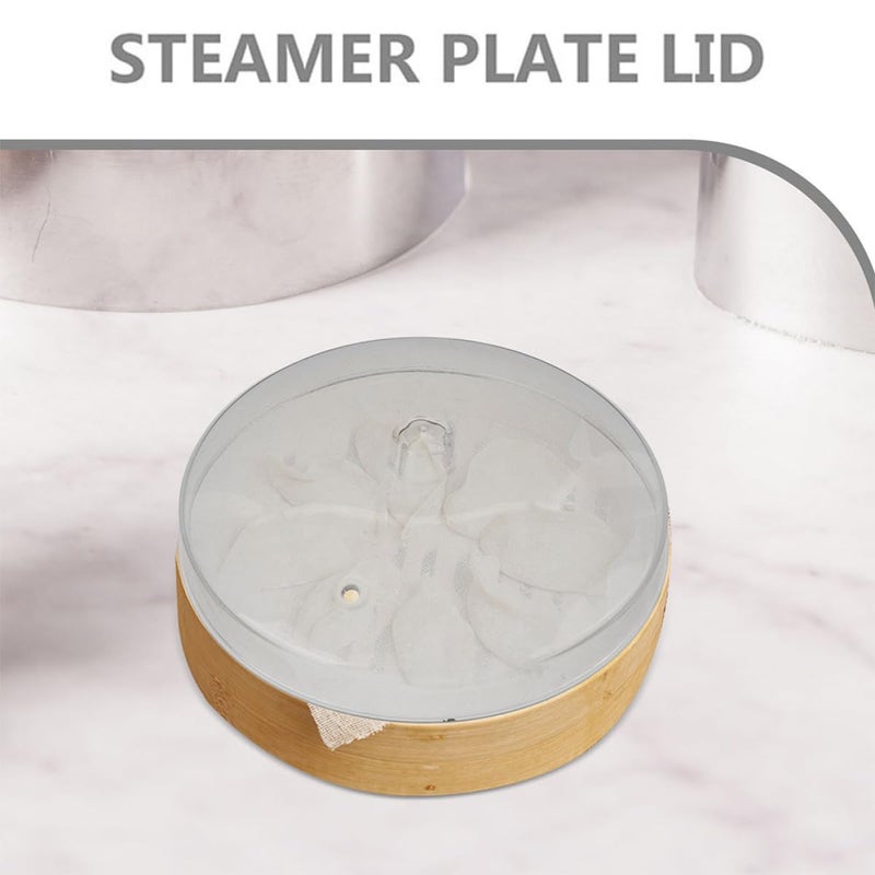 22cm Plastic Steamer Lid Replacement With Steam Vent For Home And Commercial Cooking - Image 4