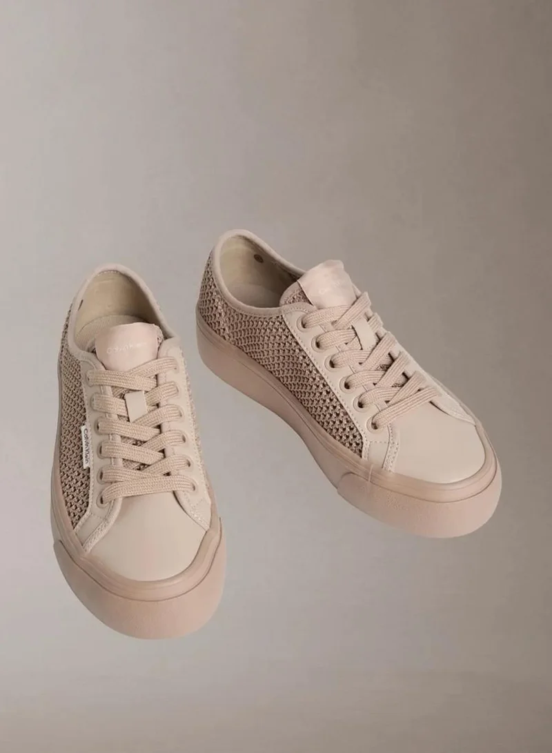 Calvin Klein Nomad Valentina - Mesh Platform Trainers for Women | Best Price UAE