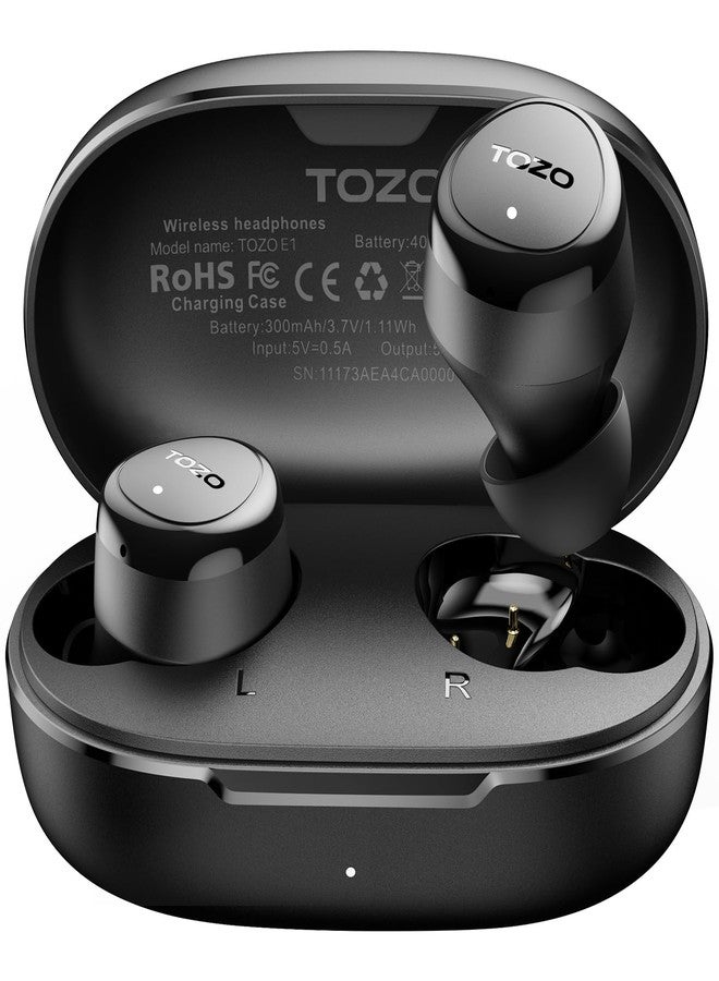 TOZO Wireless Earbuds Build in Mic Clear Calls Ergonomic Light Weight Bluetooth 5.3 in Ear Headphones Waterproof Premium Stereo Sound Ear Buds 30H Playtime with 32 EQs via APP - Image 1