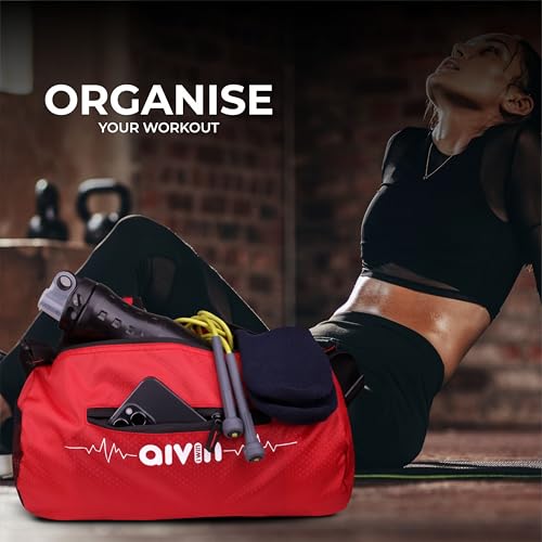 Aivin Attract Multipurpose Gym Bag | Gym Bags | Adjustable Shoulder Bag for Men|Duffle Gym Bags for Men|Fitness Bag|Carry Bags|Sports & Travel Bag|Sports Kit|Duffle Bags Travel - Image 2