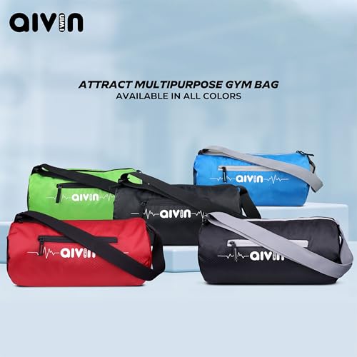 Aivin Attract Multipurpose Gym Bag | Gym Bags | Adjustable Shoulder Bag for Men|Duffle Gym Bags for Men|Fitness Bag|Carry Bags|Sports & Travel Bag|Sports Kit|Duffle Bags Travel - Image 5