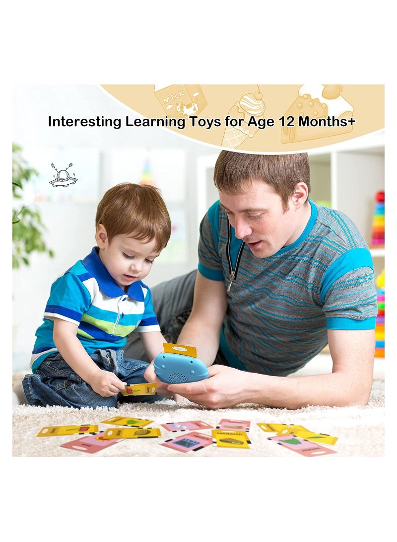 Flash Cards Learning Toys Electronic Educational Toddlers Talking Audible Flash Cards for 1 2 3 4 5 6 Years Old Boys Girls Listen and Learn, Preschool Toys - Image 5