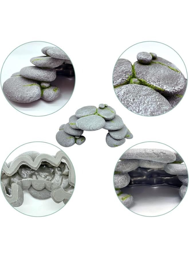Simulation Cobblestone Reptile and Aquarium Hideout Cave - Image 4
