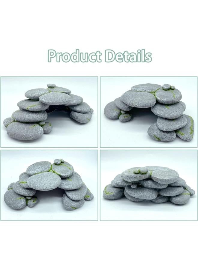 Simulation Cobblestone Reptile and Aquarium Hideout Cave - Image 5