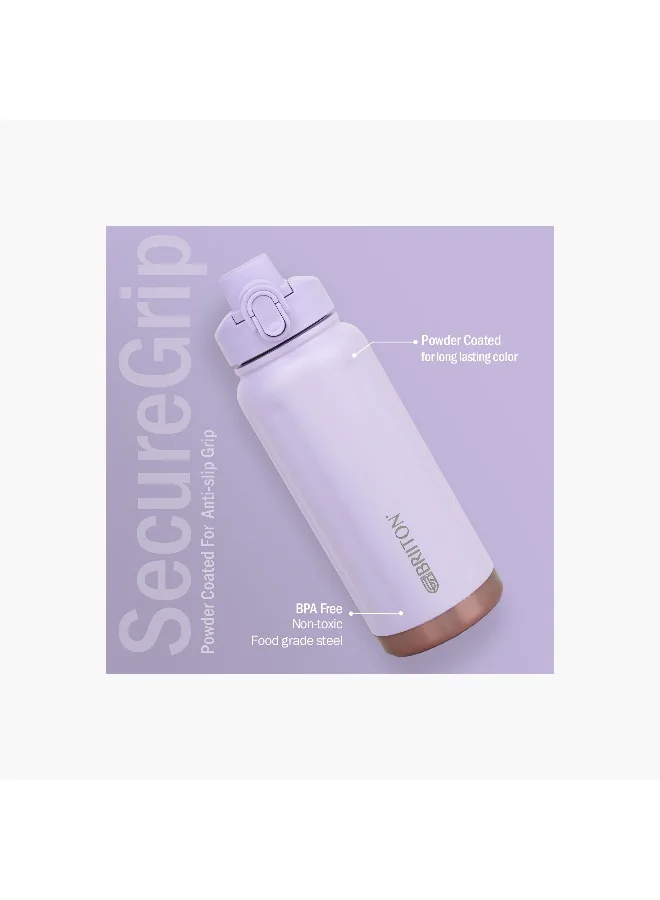 Briiton Insulated Stainless Steel Water Bottle - Lavender - 750 ml