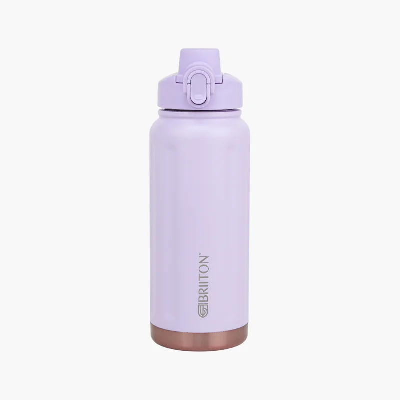 Briiton Insulated Stainless Steel Water Bottle - Lavender - 750 ml