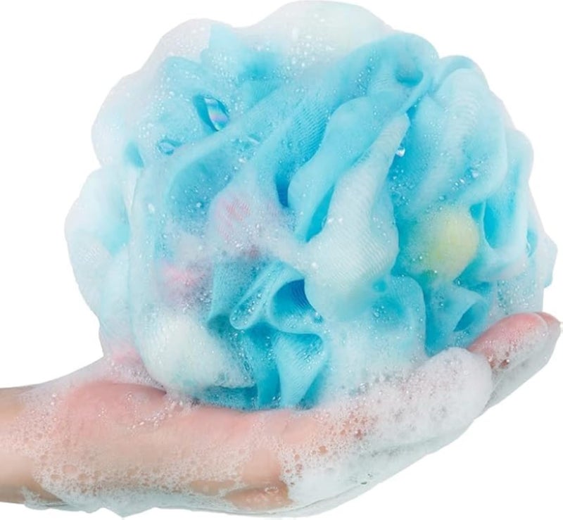 Premium Mesh Bath Loofah – Rich Lather & Deep Cleansing for Soft & Refreshed Skin Every Day (1 Pack)