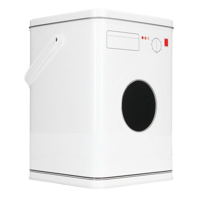 Laundry Detergent Container: Tinplate Material With Handle - Portable Laundry Bead Storage for Laundry Room Organization - Image 3
