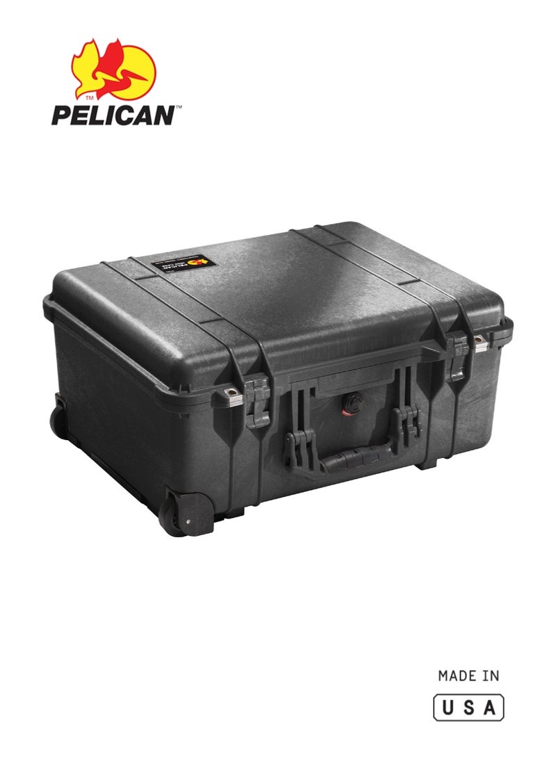 Pelican 1560 Protector Case with Pick N Pluck Foam, Black, IP67 Waterproof Wheeled Hard Case - Image 2