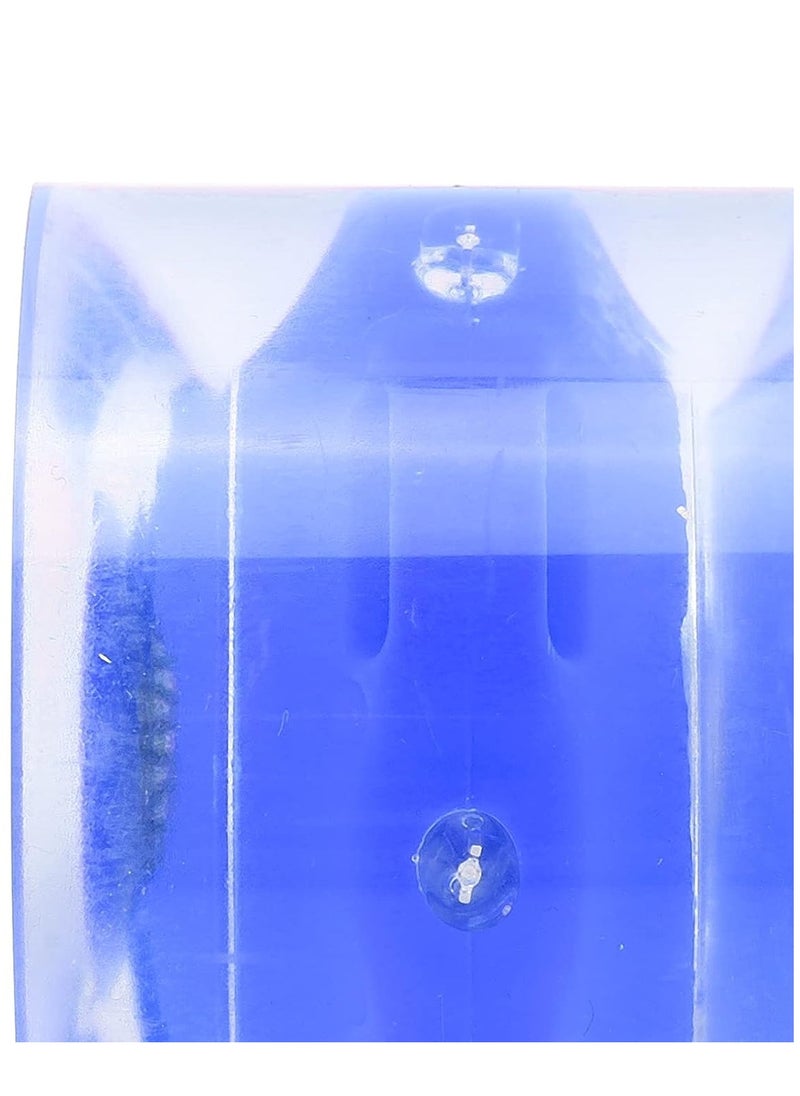 Generic 60x45MM 78A LED Light Skateboard Wheels With Bearings 4PCS With T-Tool, Blue  - Image 5