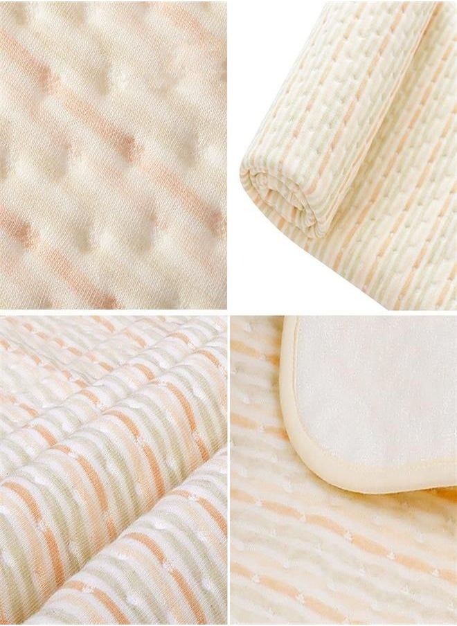 Generic - Waterproof Bed Pad Washable Mattress Protector 4 Layer Blanket Sheet Soft and Absorbent Urine Pads for Baby Toddler Children and Adults with Incontinence (50cm*70cm) - Image 1