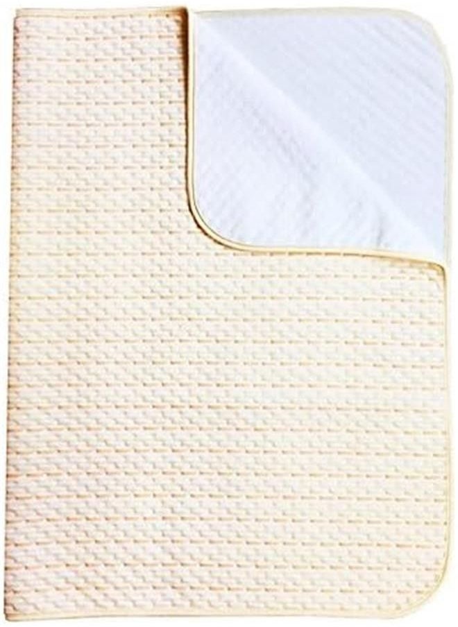 Generic - Waterproof Bed Pad Washable Mattress Protector 4 Layer Blanket Sheet Soft and Absorbent Urine Pads for Baby Toddler Children and Adults with Incontinence (50cm*70cm) - Image 1
