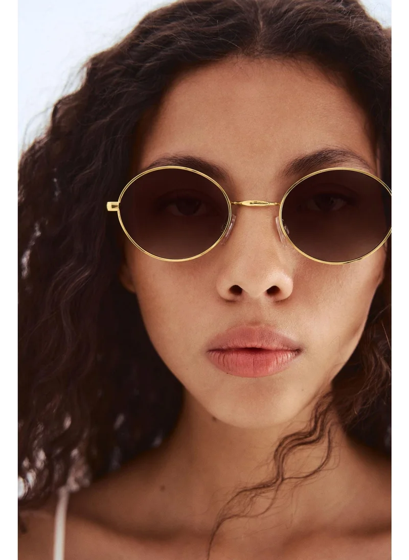 اتش اند ام Oval sunglasses