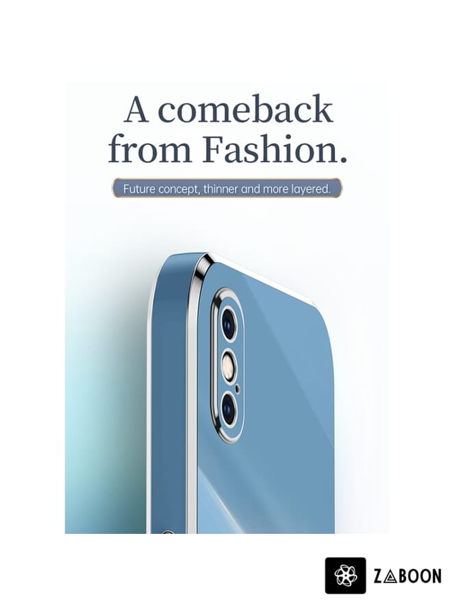 Zaboon Protective Case Cover For iPhone X XINLI Straight 6D Plating Gold Edge TPU Shockproof Case - Image 5